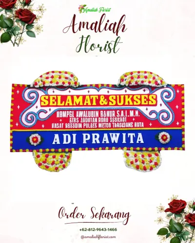 Karangan Bunga Ucapan Selamat di Sukanegara